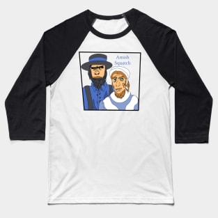 Squatch Couple Baseball T-Shirt